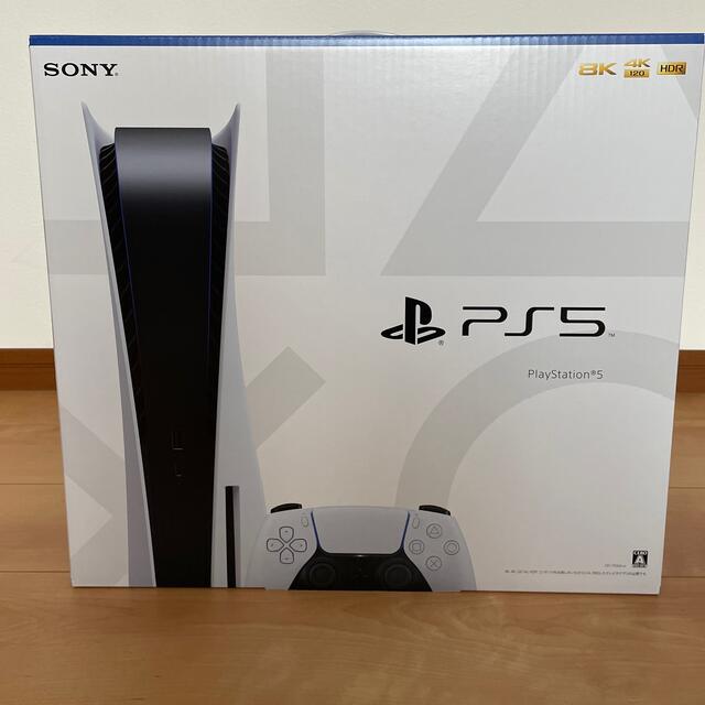 PlayStation(プレイステーション)の新品　PlayStation5 CFI-1100A01 本体　ps5 プレステ5 エンタメ/ホビーのゲームソフト/ゲーム機本体(家庭用ゲーム機本体)の商品写真