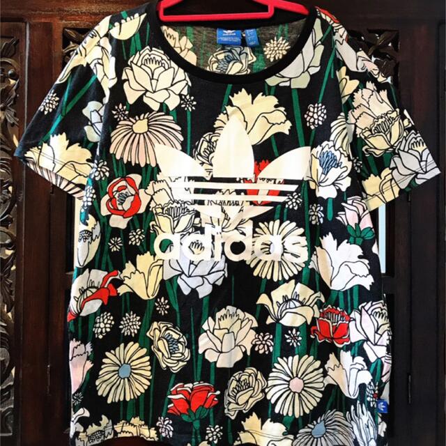 アディダス ファーム 黒 花柄 Tシャツ タンクトップ ジャージ パーカー