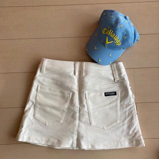 パーリーゲイツ(PEARLY GATES)の美品　golf lady’s ゴルフスカートストレッチ入(ミニスカート)