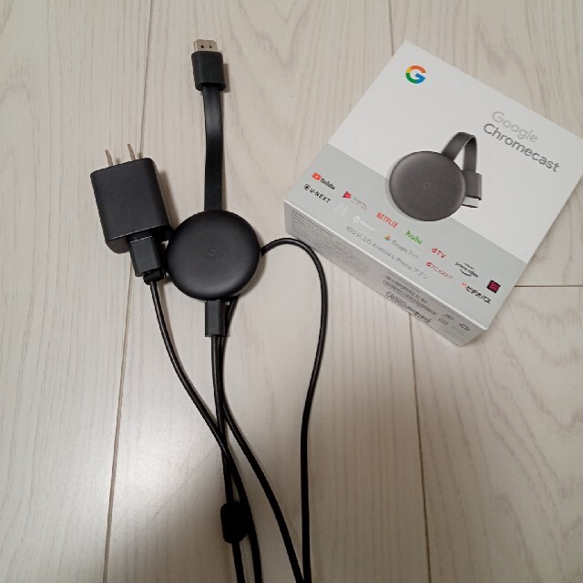 Google(グーグル)のGoogle　Chromecast スマホ/家電/カメラのテレビ/映像機器(映像用ケーブル)の商品写真