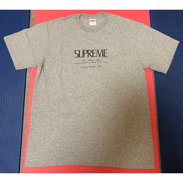 Supreme(シュプリーム)のSupreme Anno Domini Tee "HeartherGrey" メンズのトップス(Tシャツ/カットソー(半袖/袖なし))の商品写真