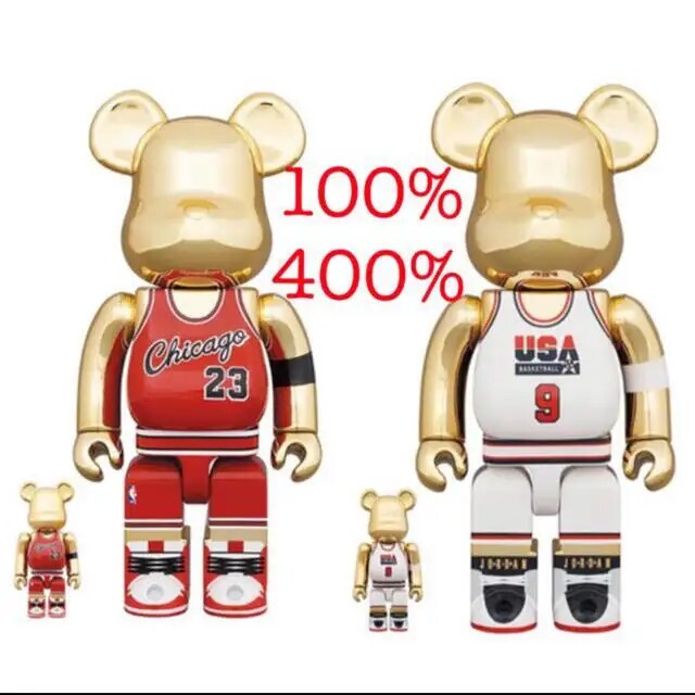 BE@RBRICK Michael Jordan セット 100%&400%