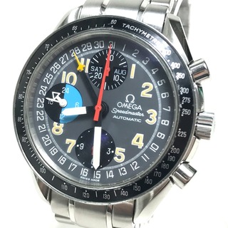 オメガ(OMEGA)のオメガ 3520.53 スピードマスター トリプルカレンダー メンズ腕時計(ラバーベルト)