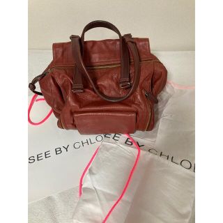 シーバイクロエ(SEE BY CHLOE)のSEE BY CHLOE レザー ショルダーバッグ(ショルダーバッグ)