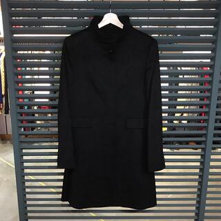マックスマーラ(Max Mara)の超美品 マックスマーラ ステュディオ スタンドカラー コート 黒 44 Lサイズ(ロングコート)