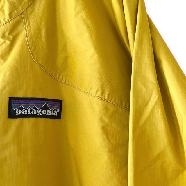 patagonia(パタゴニア)のpatagonia パタゴニア ナイロンジャケット メンズSサイズ イエロー メンズのジャケット/アウター(ナイロンジャケット)の商品写真