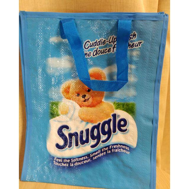 【未使用】Snuggle／ファーファ　ビニールトートバッグ／ショッピングバッグ キッズ/ベビー/マタニティのこども用バッグ(トートバッグ)の商品写真