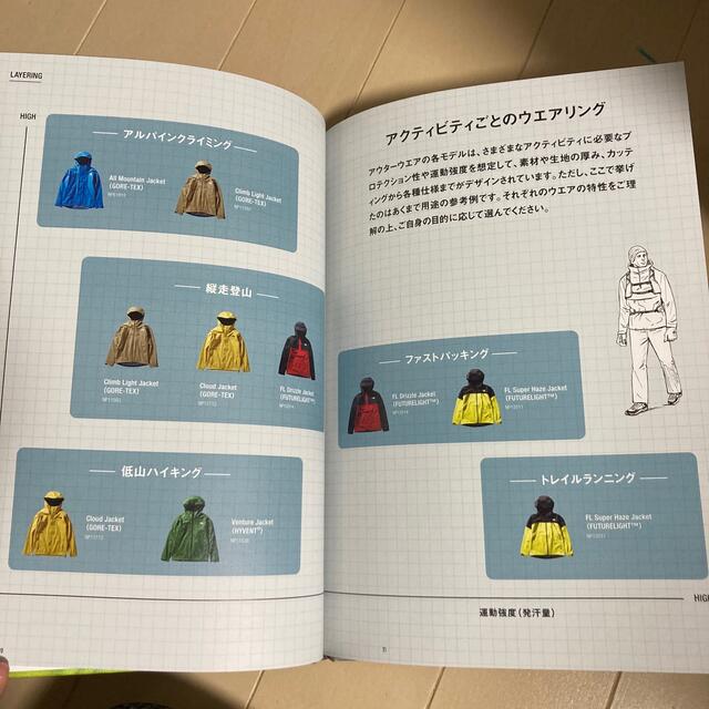 THE NORTH FACE(ザノースフェイス)のノースフェイス　パンフレット　チラシ エンタメ/ホビーの雑誌(ファッション)の商品写真