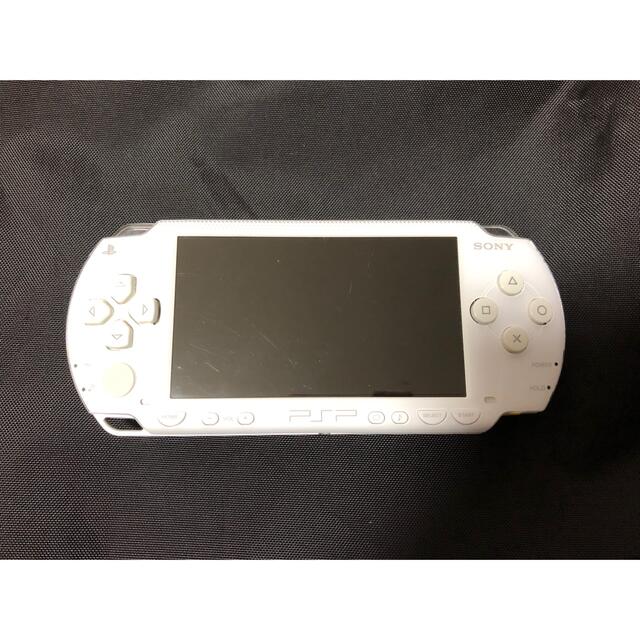 PSP1000 ホワイト【カセット４本付き】