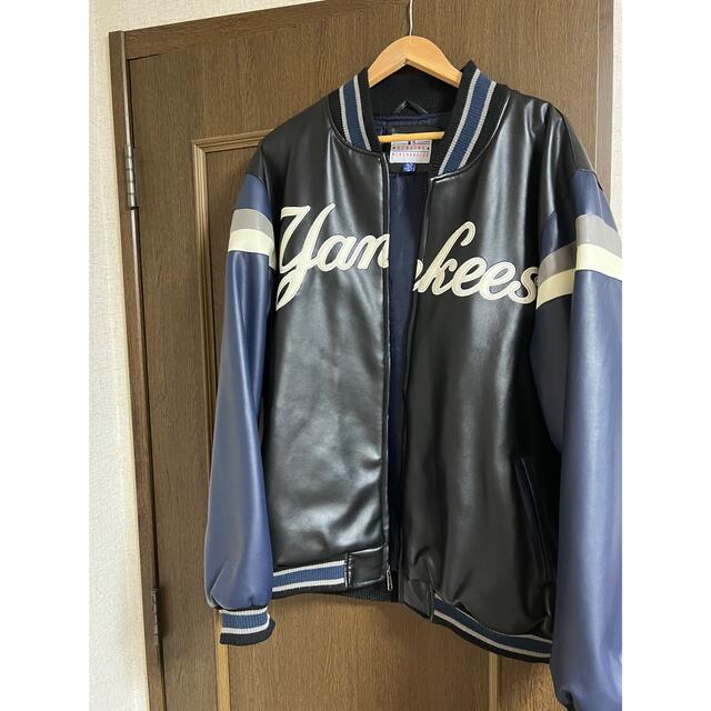 newyork yankees スタジャン　レザージャケット