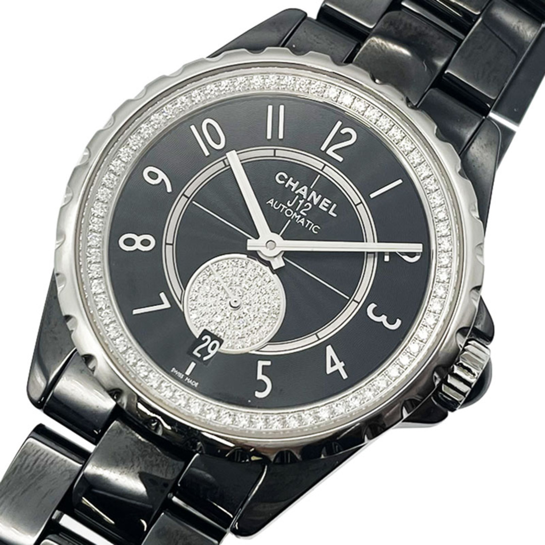 シャネル CHANEL J12-365 H3840 セラミック 自動巻き メンズ 腕時計