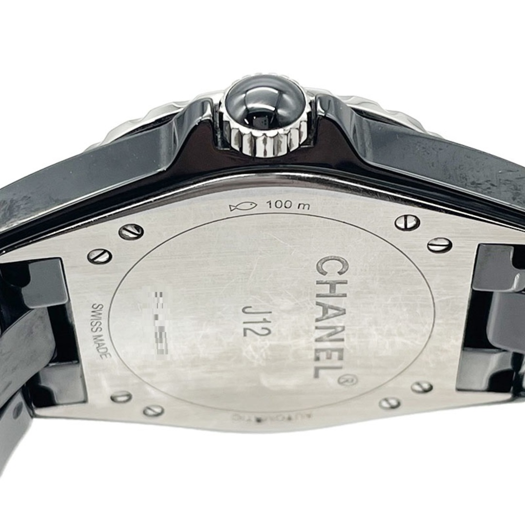 シャネル CHANEL J12-365 H3840 セラミック 自動巻き メンズ 腕時計