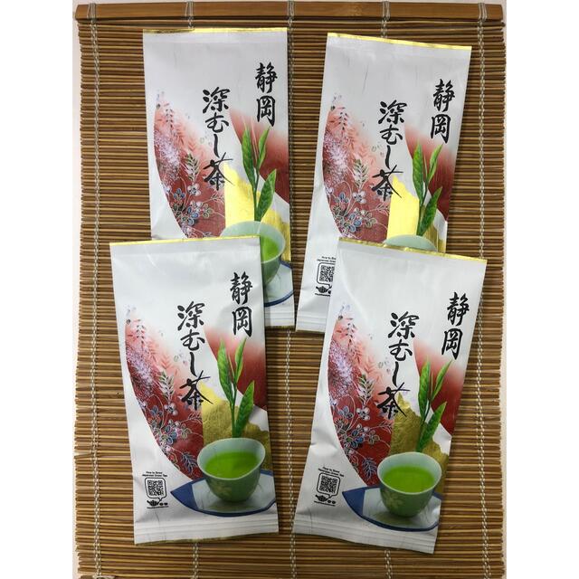 深蒸し茶　静岡茶　100g 4本 食品/飲料/酒の飲料(茶)の商品写真