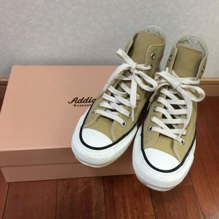 ビューティアンドユースユナイテッドアローズ(BEAUTY&YOUTH UNITED ARROWS)のコンバースアディクトCONVERSE ADDICT 23SANDベージュ(スニーカー)