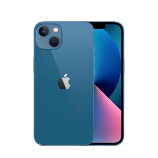 アップル(Apple)のここ様専用 新品同様　iPhone 13 ブルー 128GB SIMフリー(スマートフォン本体)