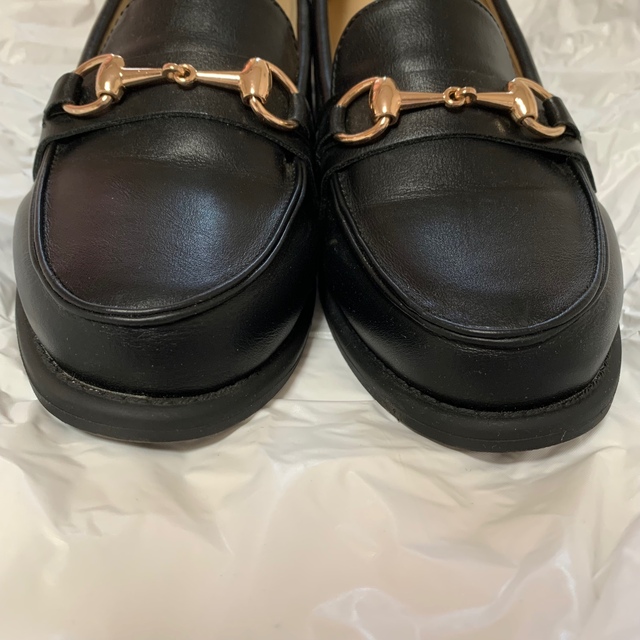 WEGO(ウィゴー)のWEGO ビット付きローファー ブラック レディースの靴/シューズ(ローファー/革靴)の商品写真