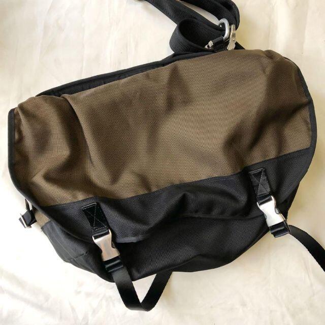 LORINZA メッセンジャーバッグ M ブラウン ロリンザ メンズのバッグ(メッセンジャーバッグ)の商品写真