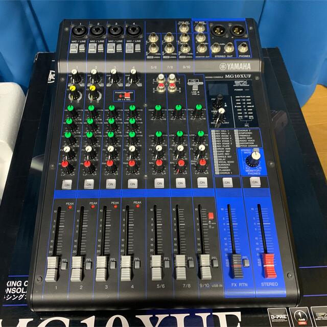 返品保証付 YAMAHA MG10XUF ヤマハミキサー 楽器 | bca.edu.gr