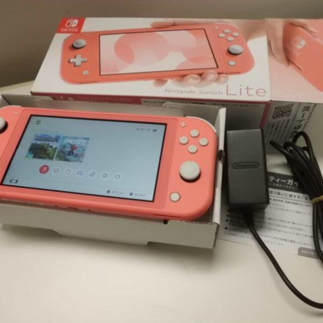 Nintendo Switch Lite Coral 希少 黒入荷！ www.gold-and-wood.com