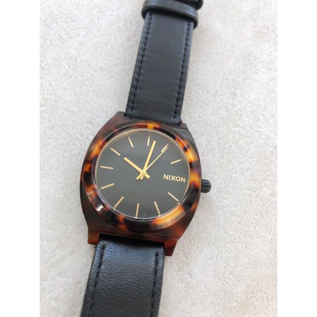 がついてい NIXON 腕時計 べっ甲の通販 by msksm|ニクソンならラクマ ...