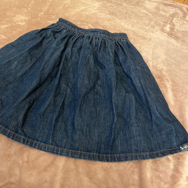 miumiu(ミュウミュウ)のmiumiu デニムスカート レディースのスカート(ひざ丈スカート)の商品写真