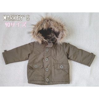 マーキーズ(MARKEY'S)のMARKEY'S(マーキーズ)★中綿入りジャンパー 90サイズ★フード取外し可能(ジャケット/上着)