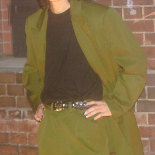 JOHN LAWRENCE SULLIVAN(ジョンローレンスサリバン)のMAGLIANO SHADOW SUIT セットアップ グリーン メンズのスーツ(セットアップ)の商品写真