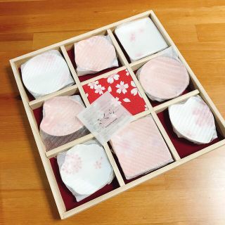 新品未使用☆さくら豆皿セット (食器)