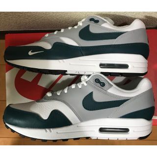 新品未使用AIR MAX 1 LV8 WHITE/DARK TEAL GREEN