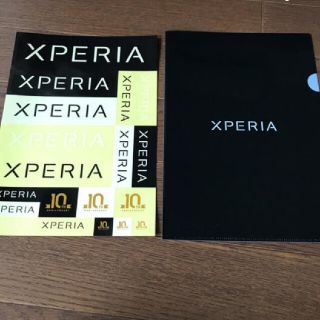 ソニー(SONY)の★SONY★Xperia★クリアファイル★ステッカー(その他)