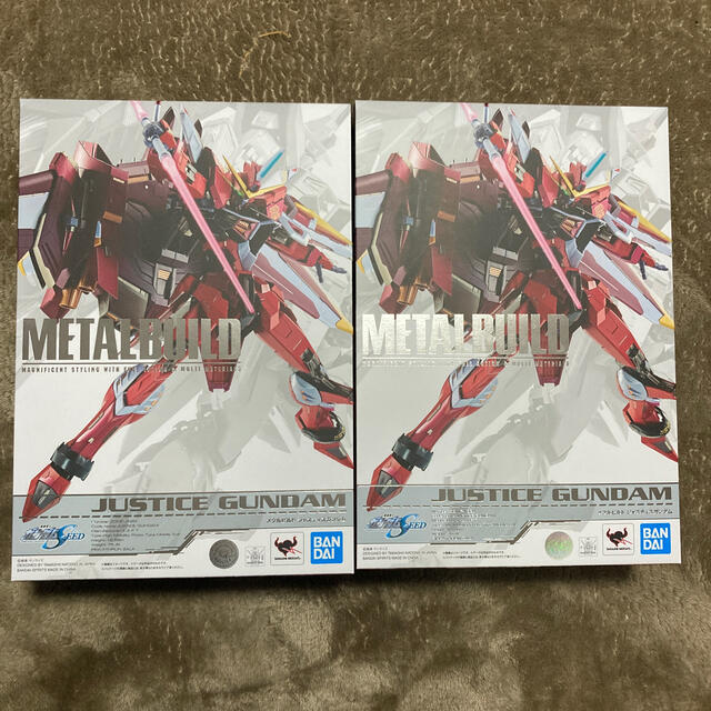 新品未開封 METAL BUILD ジャスティスガンダム ２個セット約180mm材質