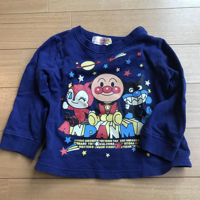 BANDAI(バンダイ)の95cmアンパンマントレーナー キッズ/ベビー/マタニティのキッズ服男の子用(90cm~)(Tシャツ/カットソー)の商品写真