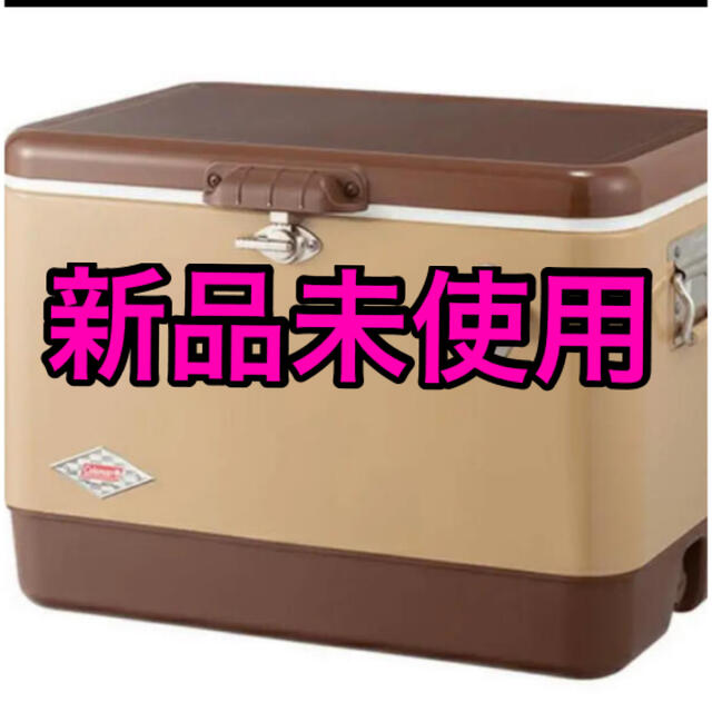 Coleman - コールマン 54QT スチールベルトクーラー バターナッツ