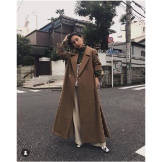 アメリヴィンテージ(Ameri VINTAGE)のチョコ様専用Ameri VINTAGE BELT FLARE LONG COAT(ロングコート)