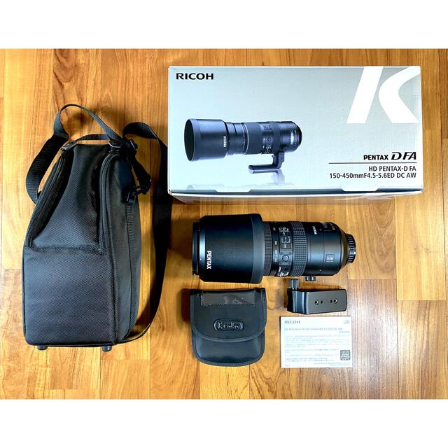 HD PENTAX-D FA 150-450mmF4.5-5.6ED　美品