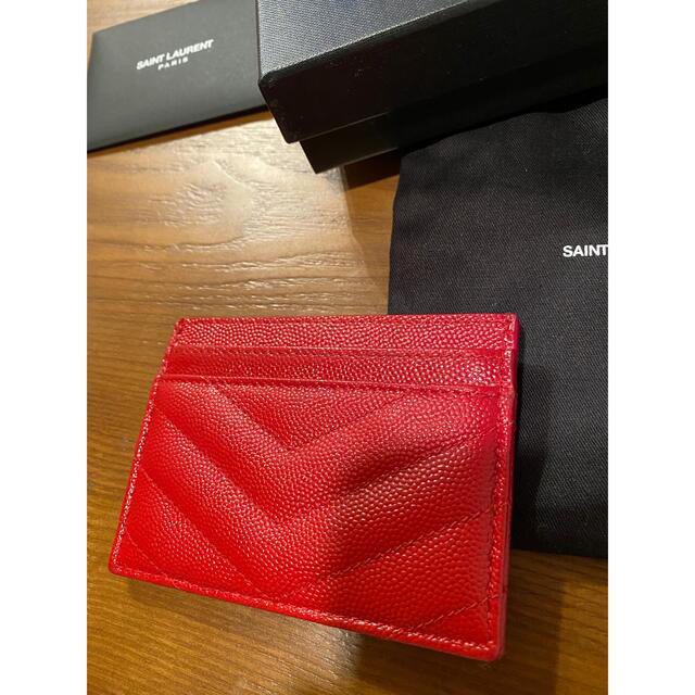 Saint Laurent(サンローラン)のSaint Laurent イブサンローラン カードケース レディースのファッション小物(名刺入れ/定期入れ)の商品写真