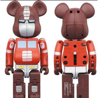 アベイシングエイプ(A BATHING APE)のBAPE × BE@RBRICK × TRANSFORMERS RED VER.(その他)