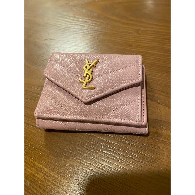 超人気✨SAINT LAURENT イヴ・サンローラン 三つ折り財布