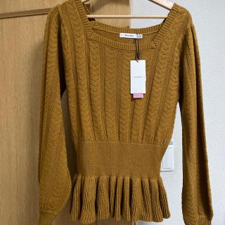 マウジー(moussy)のmoussy ニットトップス(ニット/セーター)