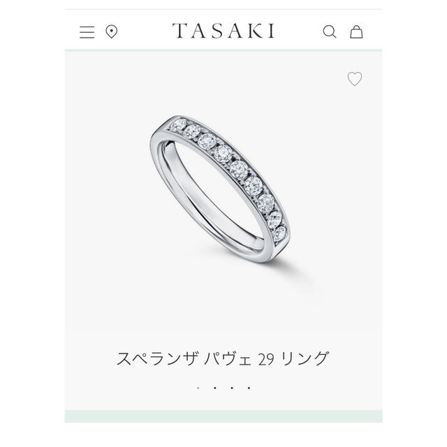 TASAKI(タサキ)のTASAKI タサキ リング スペランザパヴェ リング レディースのアクセサリー(リング(指輪))の商品写真