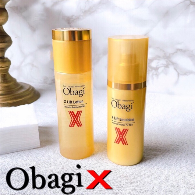 Obagi(オバジ)のオバジXリフトローション化粧水リフトエマルジョン乳液　つめかえ用付き4点セット コスメ/美容のスキンケア/基礎化粧品(化粧水/ローション)の商品写真