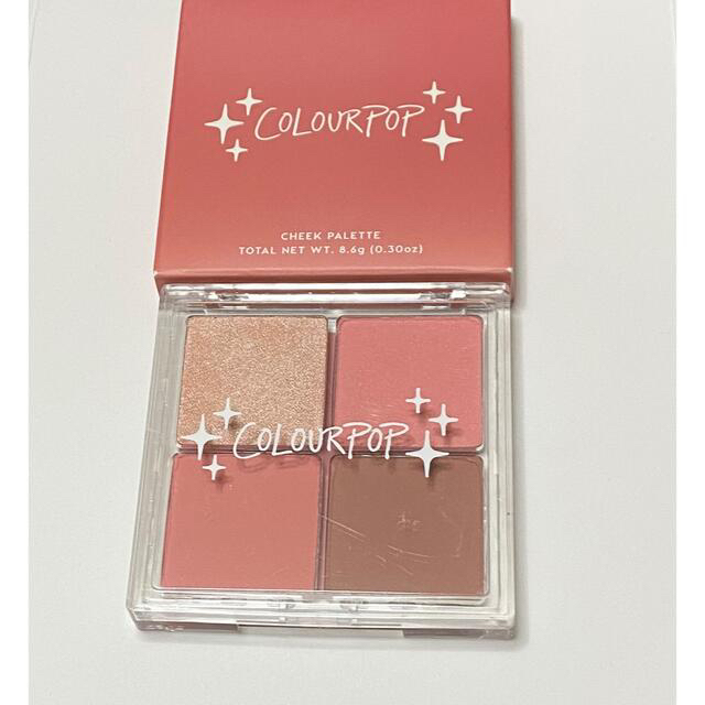 colourpop(カラーポップ)のColourpop Extra Glazed チークパレット コスメ/美容のベースメイク/化粧品(チーク)の商品写真