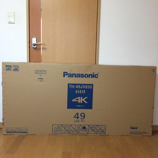 5年保証・新品・49型・パナソニックビエラ 4Ｋ 液晶テレビ TH49JX850