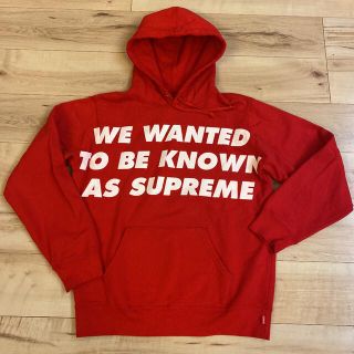 シュプリーム(Supreme)のsupreme パーカー M 超美品(パーカー)