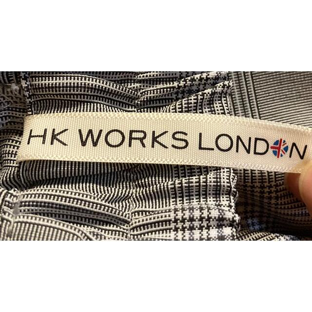 しまむら(シマムラ)のHK WORKS LONDON グレンチェック　パンツ　M レディースのパンツ(クロップドパンツ)の商品写真