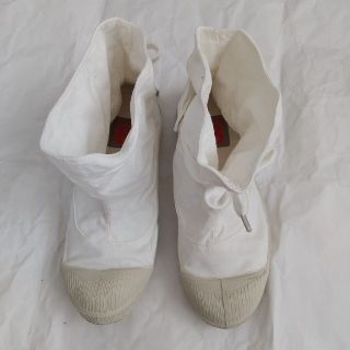 ベンシモン(BENSIMON)のベンシモン ハイカットスニーカー 白 37(スニーカー)