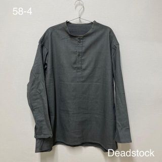 ワンエルディーケーセレクト(1LDK SELECT)の58-4 ロシア軍 スリーピングシャツ オリーブグレー デッド m47 m-47(Tシャツ/カットソー(七分/長袖))