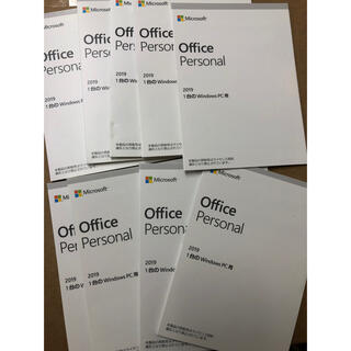 マイクロソフト(Microsoft)の【ボナンザ様専用】Microsoft Office Personal2019×9(PC周辺機器)