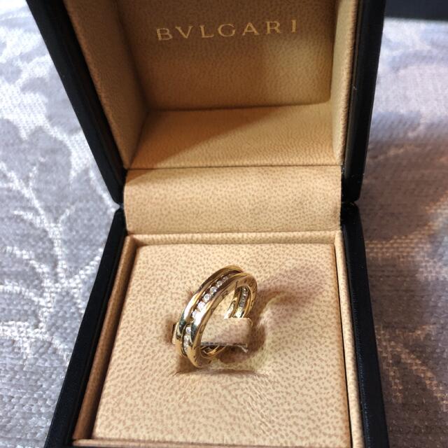 2022年激安 - BVLGARI BVLGARI 9号 正規品 フルダイヤ B.zero1 リング