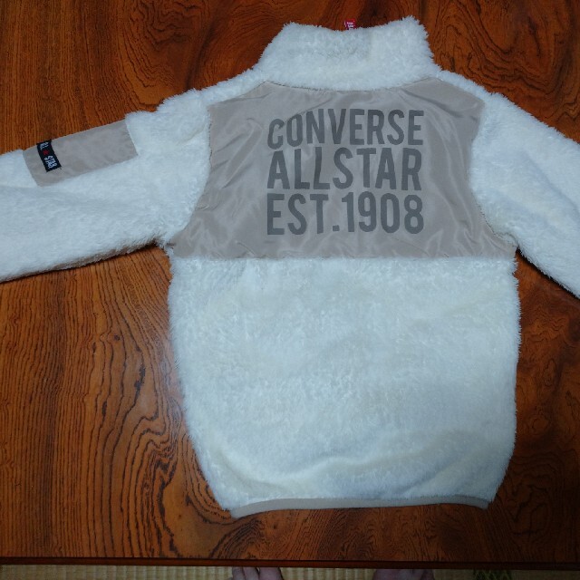CONVERSE(コンバース)の新品  CONVERSE  ジップアップ ジャケット  ジャンパー  120 キッズ/ベビー/マタニティのキッズ服男の子用(90cm~)(ジャケット/上着)の商品写真